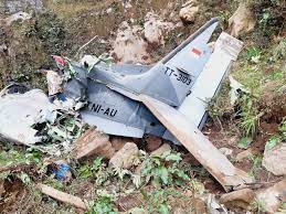 Pesawat TNI AU Terjatuh