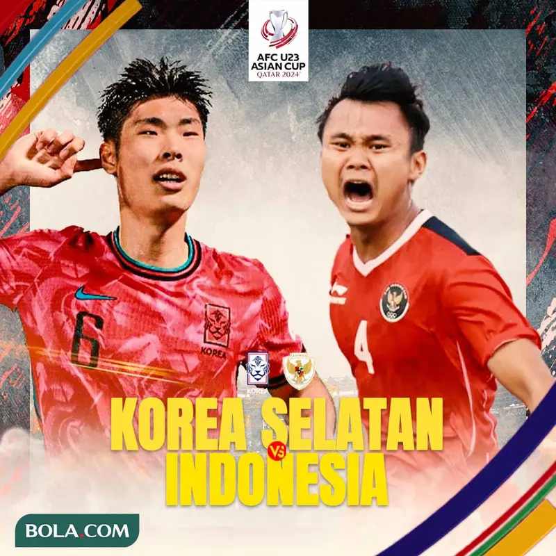 Korsel Vs Indonesia di Piala Asia