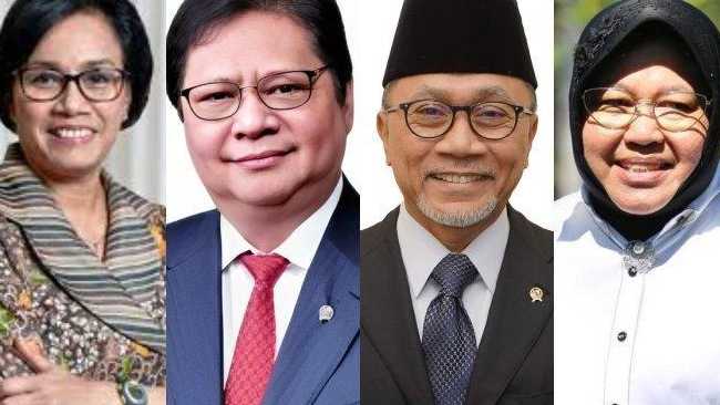 Menteri Kabinet Indonesia Maju