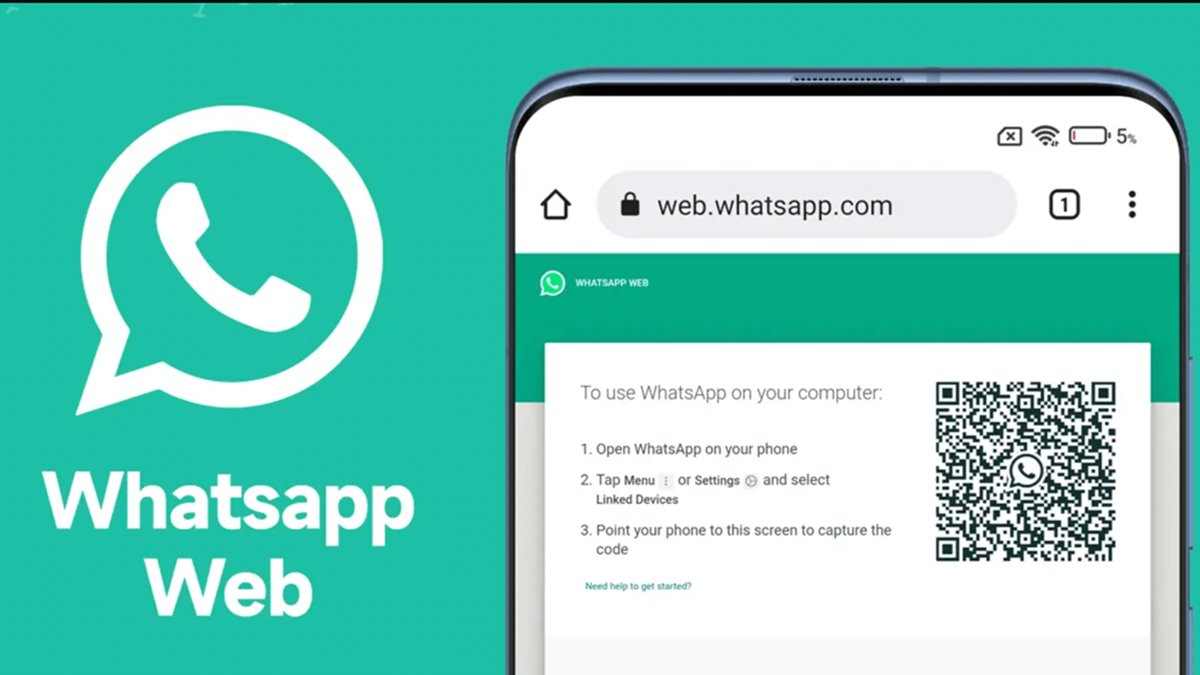 Login Whatsapp Web di Hp Android