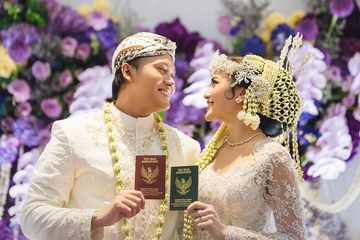 Rizky Febian dan Mahalini Menikah