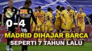 Madrid di Bantai Barcelona
